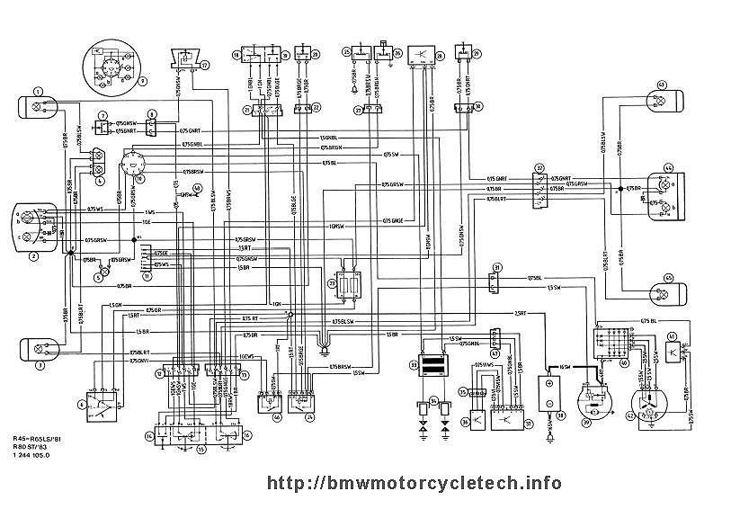 Schaltplan bmw r65 #4