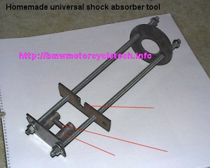 Bmw motorcycle shock absorber