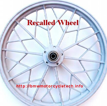 Bmw motorcycle snowflake wheels #7