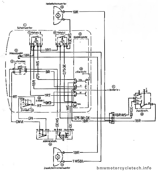 Bmw R 100 Schaltplan